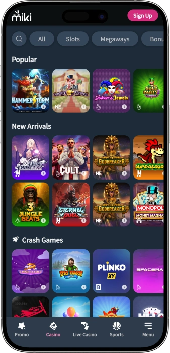 Miki Casino App